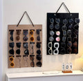 10, Hanging Sunglasses Organiser – 15-Slot Display
