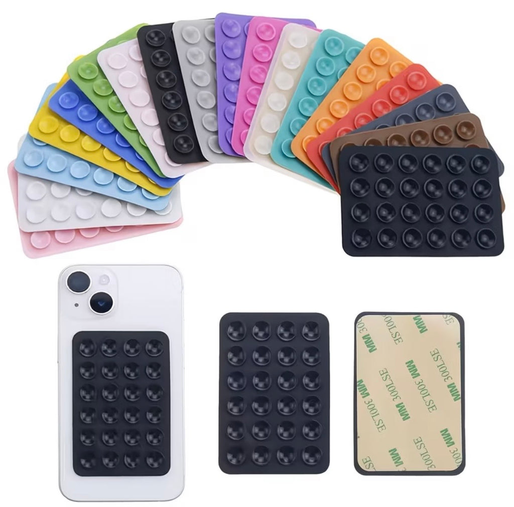 24 ilicone Phone Suction-Cup Pads