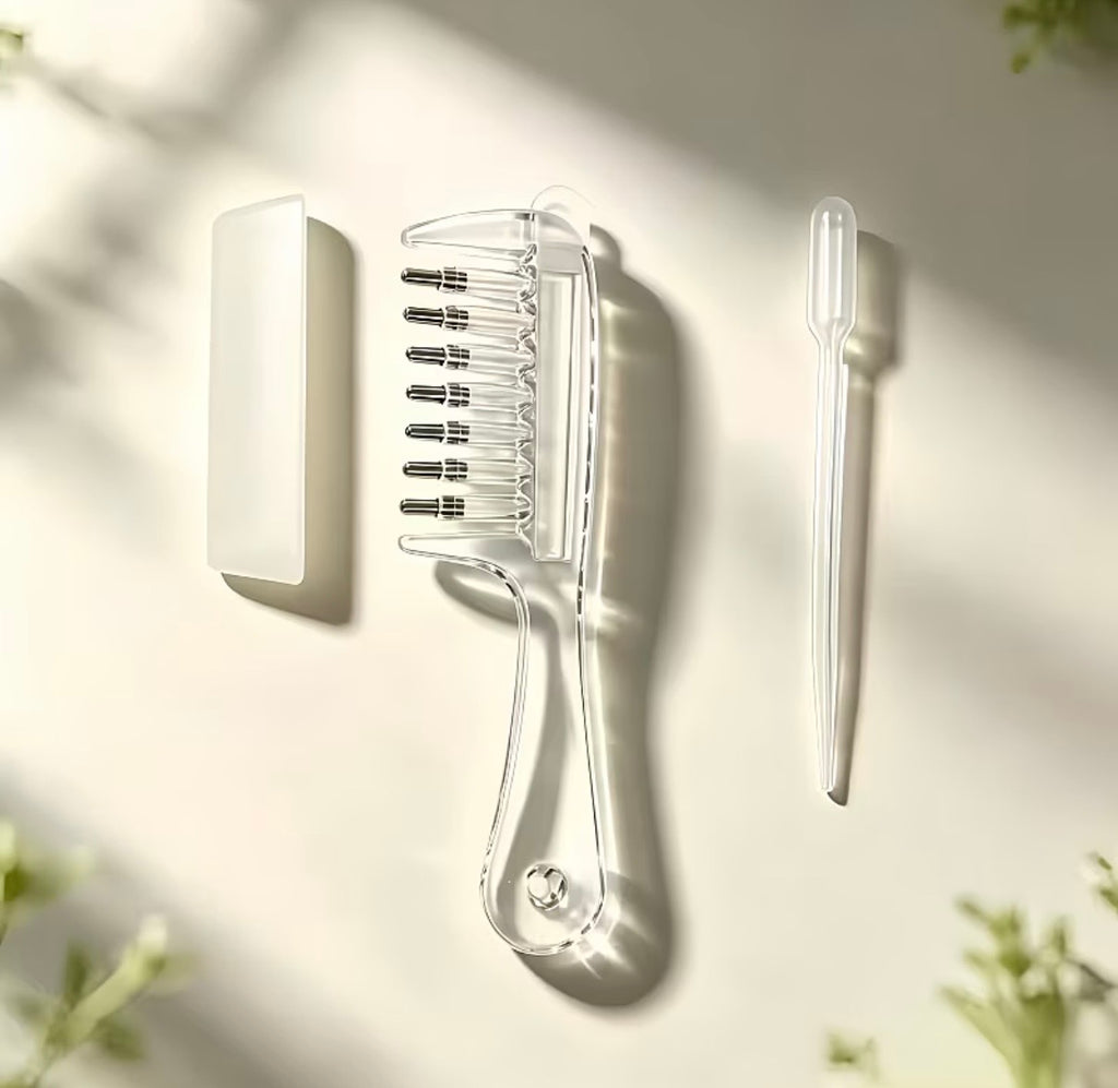 10, Viral Crystal Liquid-Guiding Hair Care Comb